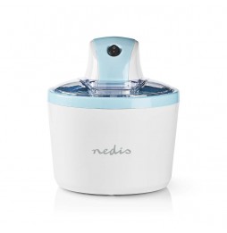 Nedis macchina per Gelato Granita Ghiaccioli Sorbetti e Yogurt 1.2 litri 12 Watt