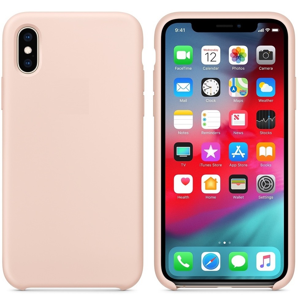 Hoco Cover silicon rosa iPhone XR