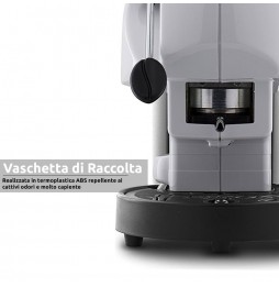 Didiesse Frog Macchina Caffè Espresso Manuale Sistema di ricarica Cialde ESE colore Gesso