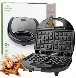 Nedis Macchina Waffle Meker Party piastra 22 X 12 cm antiaderente 750Watt