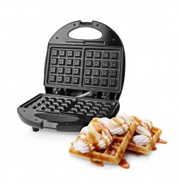 Nedis Macchina Waffle Meker Party piastra 22 X 12 cm antiaderente 750Watt