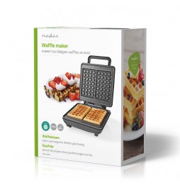 Nedis Macchina Waffle Meker Party piastra 22 X 12,5 cm antiaderente 1200 Watt