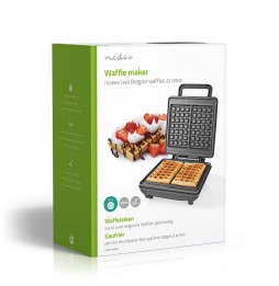 Nedis Macchina Waffle Meker Party piastra 22 X 12,5 cm antiaderente 1200 Watt