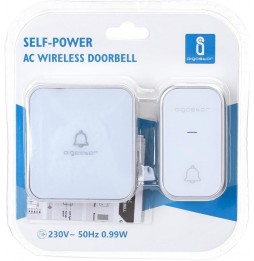 Aigostar Campanello AC Senza Fili Wireless Impermeabile IP57 Esterno Esterno Autoalimentato