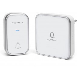 Aigostar Campanello AC Senza Fili Wireless Impermeabile IP57 Esterno Esterno Autoalimentato