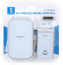 Aigostar Campanello AC Senza Fili Wireless Impermeabile IP44 Singolo