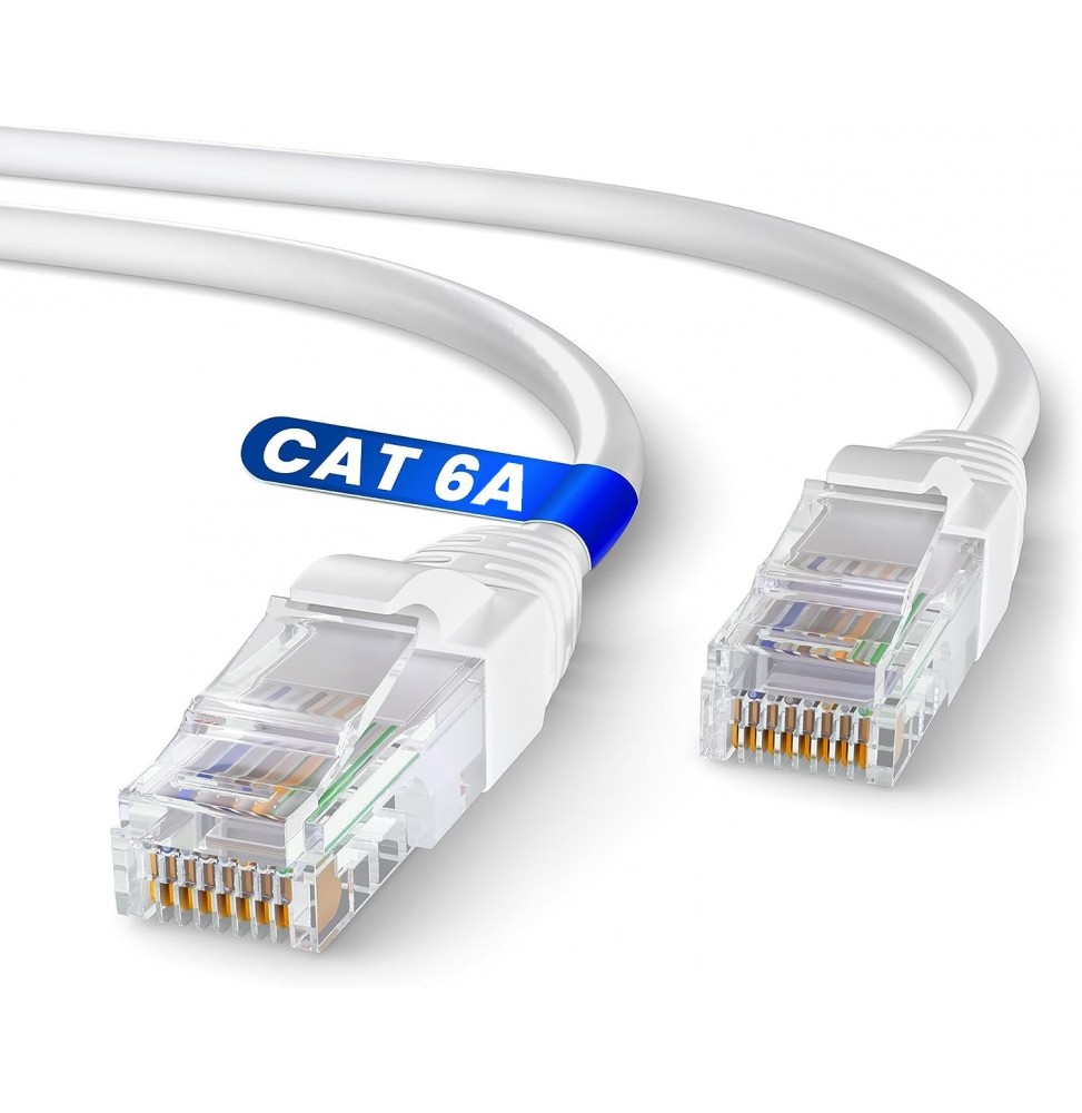 Nedis cavo di rete ethernet 10 metri 10 mt lan plug rj45 utp cat6a prolunga lan router