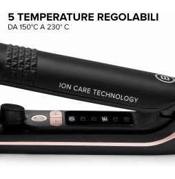 IMETEC BELLISSIMA PIASTRA PER CAPELLI XL ION CERAMICA E IONI 150°C / 230°C