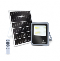 AIGOSTAR FARO FARETTO SOLARE LED 300W SENSORE MOVIMENTO CREPUSCO TELECOMANDO