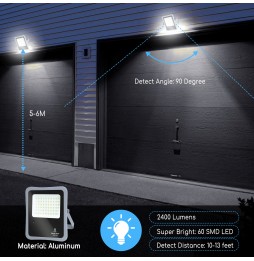 AIGOSTAR FARO FARETTO SOLARE LED 300W SENSORE MOVIMENTO CREPUSCO TELECOMANDO