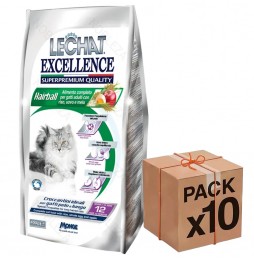 MONGE CROCCANTINI GATTI 400GR LECHAT EXCELLENCE HAIRBALL CIBO SECCO 10 BUSTE