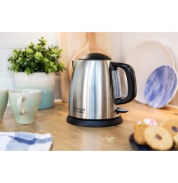 Russell Hobbs Bollitore Elettrico 1 Litro Acciaio Inox Satinato Filtro Rimovibile 2400 WATT