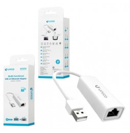 Unico Adattatore Cavo di Rete da USB a RJ45 Ethernet LAN Convertitore 10/100