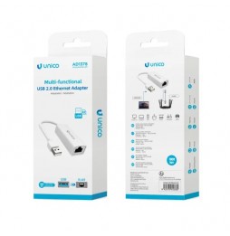 Unico Adattatore Cavo di Rete da USB a RJ45 Ethernet LAN Convertitore 10/100