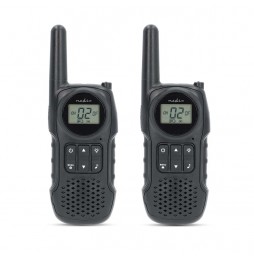 Nedis Set walkie-talkie Radio ricetrasmittenti PMR 10 km Uso libero senza licenza