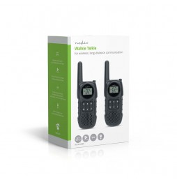 Nedis Set walkie-talkie Radio ricetrasmittenti PMR 10 km Uso libero senza licenza