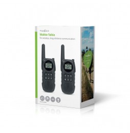 Nedis Set walkie-talkie Radio ricetrasmittenti PMR 10 km Uso libero senza licenza