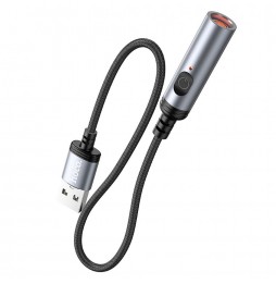 Hoco UA30 Accendino accendisigari per Auto ufficio connettore USB A 0,3 m nero