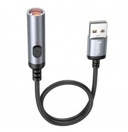 Hoco UA30 Accendino accendisigari per Auto ufficio connettore USB A 0,3 m nero