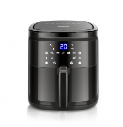 Aigostar Smart Cube Friggitrice ad Aria intelligente Senza Olio 7L 1900W Touch nera Wi-Fi