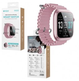 UNICO SMARTWATCH FIT WS2175 FUNZIONE A.I. CHIAMATE HD BT ROSA 2.01" LED CARDIO