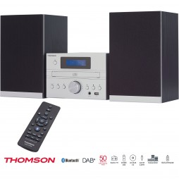 THOMSON MIC122DABBT IMPIANTO STEREO MICRO HIFI CD MP3 Bluetooth® RADIO FM DAB