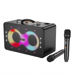 HOCO HA8 CASSA PARTY PORTATILE Bluetooth® MP3 KARAOKE USB AUX FM 2 MICROFONI