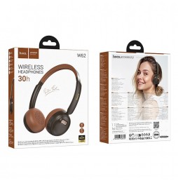 HOCO W62 CUFFIE PADIGLIONE BLUETOOTH 5.4 OVER-EAR SIRI ALEXA GOOGLEASSISTANT