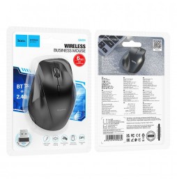 HOCO MOUSE DA UFFICIO GM24 WIRELESS 6 PULSANTI SENSORE OTTICO 2.4 G 16000 DPI