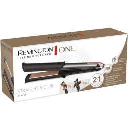 Remington ONE Piastra e Arricciacapelli 2 in 1modalità lisciatura/arricciatura display digitale 150-230°C