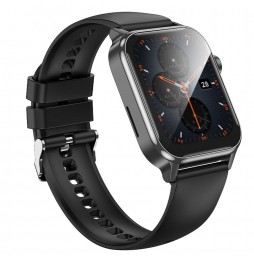 HOCO SMARTWATCH SPORT Y26 FUNZIONE CHIAMATE BT BLACK 1.81" CARDIO BENESSERE IP67