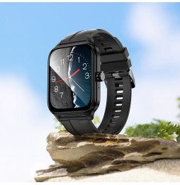 HOCO SMARTWATCH SPORT Y27 FUNZIONE CHIAMATE BT BLACK 1.81" CARDIO BENESSERE IP67