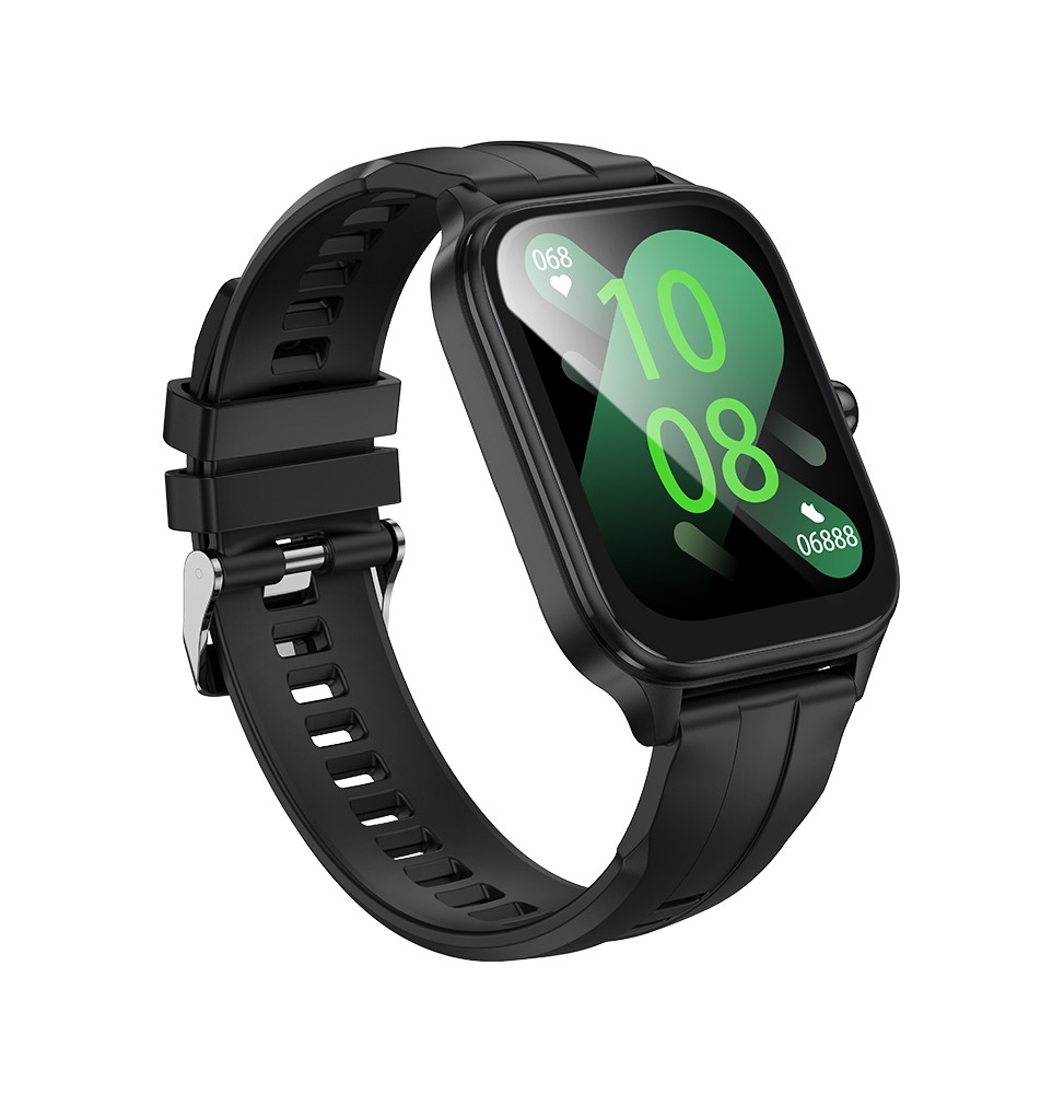 HOCO SMARTWATCH SPORT Y27 FUNZIONE CHIAMATE BT BLACK 1.81" CARDIO BENESSERE IP67