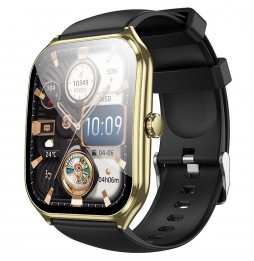 HOCO SMARTWATCH AMOLED Y28 FUNZIONE CHIAMATE GOLD 2" SOPRT 2 CINTURINI IP67