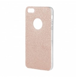 AREA Cover glitter rosa gold per I Phone 5S SE