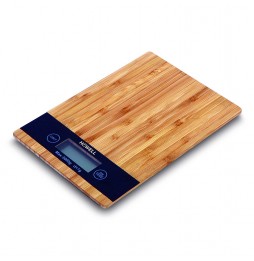 Bilancia cucina digitale elettronica Howell + tagliere 5 Kg Legno HO.HBC159T